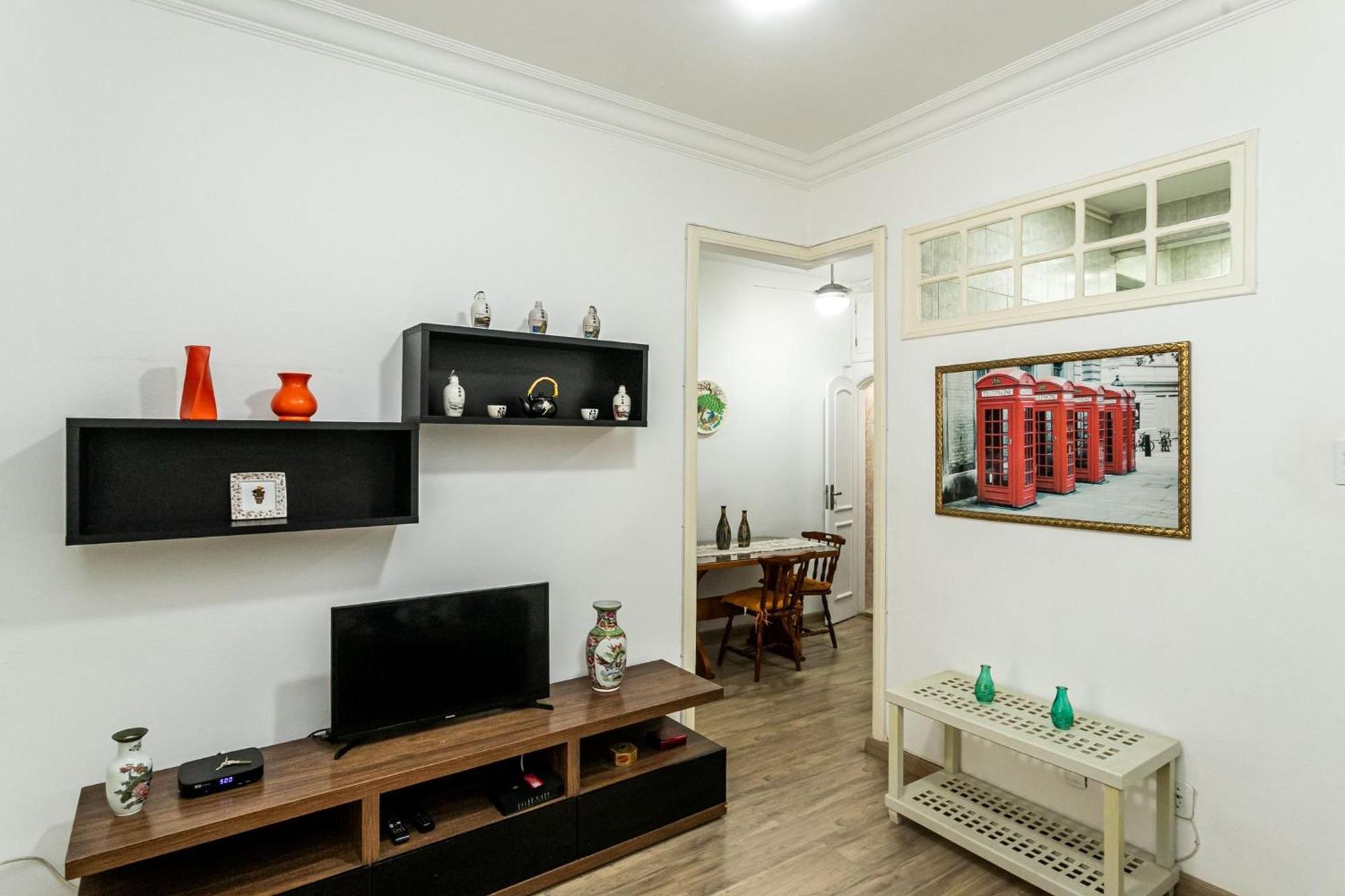 Apartamento Ape Classico Copa: A 1 Min Da Praia, Sol E Mar Río de Janeiro